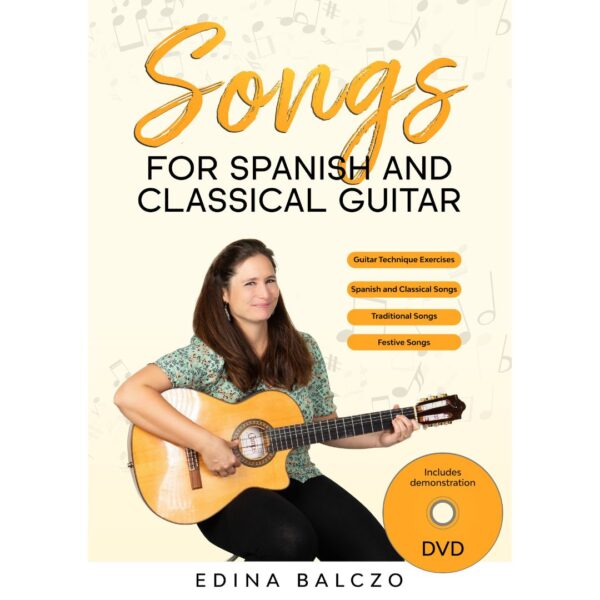 Songs for Spanish and Classical Guitar - Book/DVD or PDF